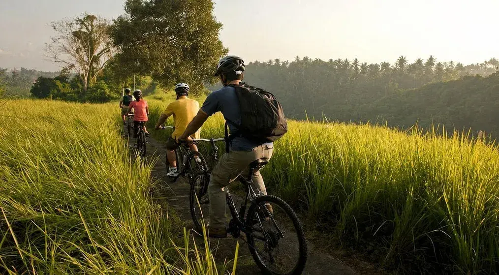 Cycling in Ubud [Child]