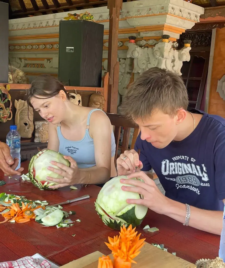 Fruit Carving Class