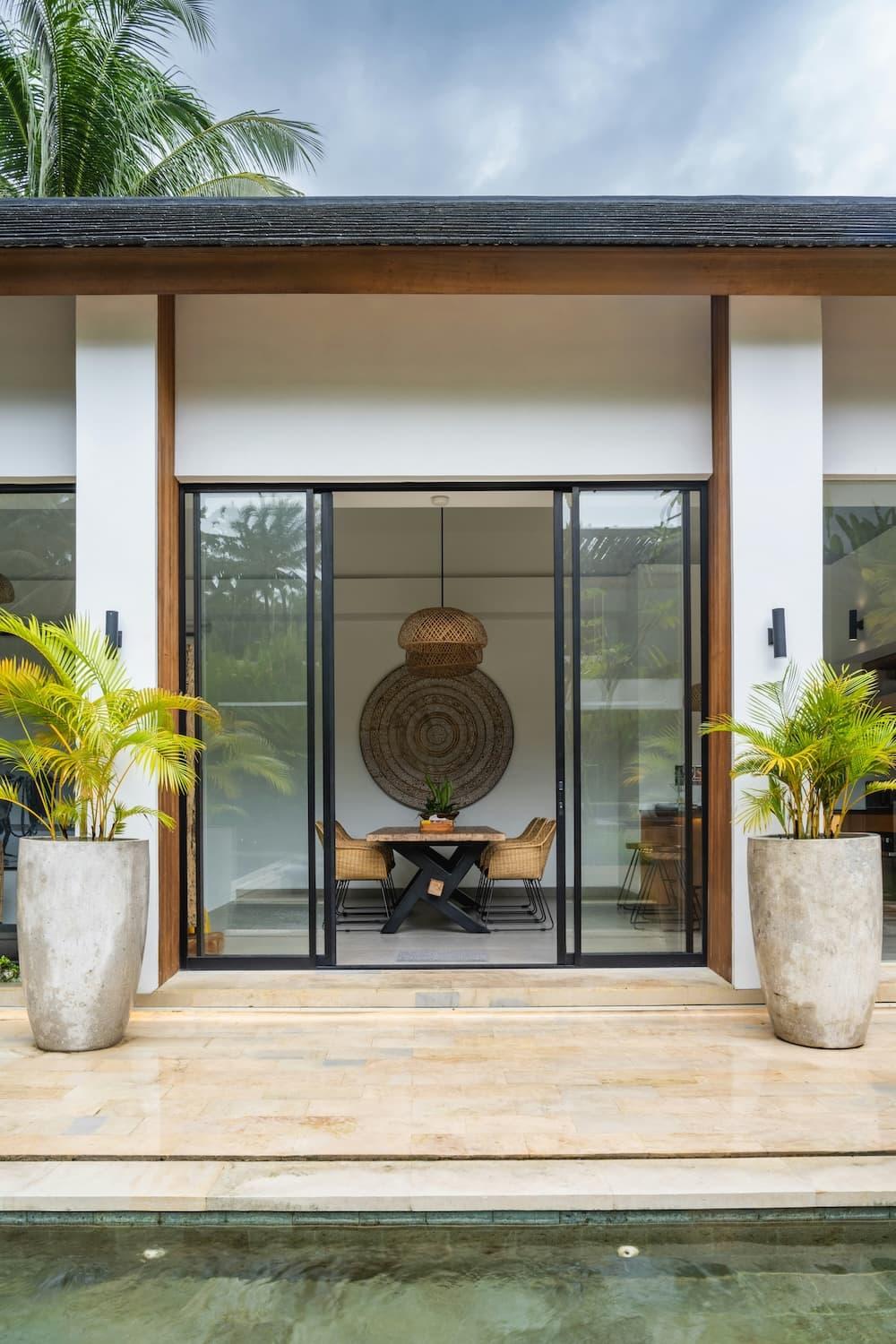 Balimmo managed villa entrance in Bali