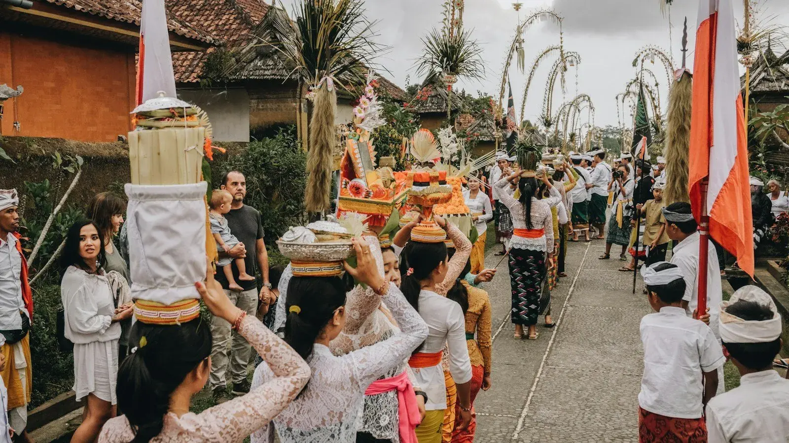 Sunset Blessing at Tanah Lot